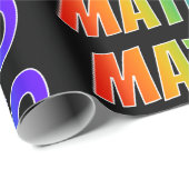 虹の名"MATEO";おもしろい&カラフル ラッピングペーパー (ロールコーナー)