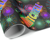 虹の名"MITCHELL" + Fireworks ラッピングペーパー (ロールコーナー)