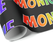 虹の名"MONIQUE";おもしろい&カラフル ラッピングペーパー (ロールコーナー)