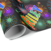 虹の名"RILEY" + Fireworks ラッピングペーパー (ロールコーナー)