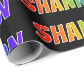 虹の名"SHANNON";おもしろい&カラフル ラッピングペーパー (ロールコーナー)