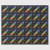 虹の名"SHANNON" +星 ラッピングペーパー (フラット)