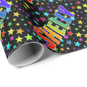 虹の名"SHELLY" +星 ラッピングペーパー (ロールコーナー)