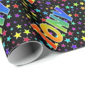 虹の名"TONY" +星 ラッピングペーパー (ロールコーナー)