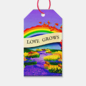 虹の向こうに ギフトタグ (正面)