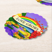 虹の向こうに ペーパーコースター (アングル)