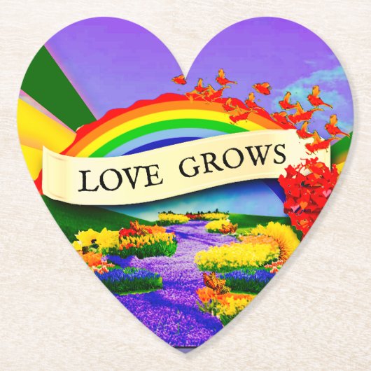 虹の向こうに ペーパーコースター (正面)