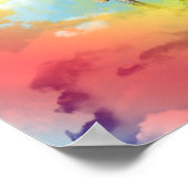 虹の向こうに ポスター (角)