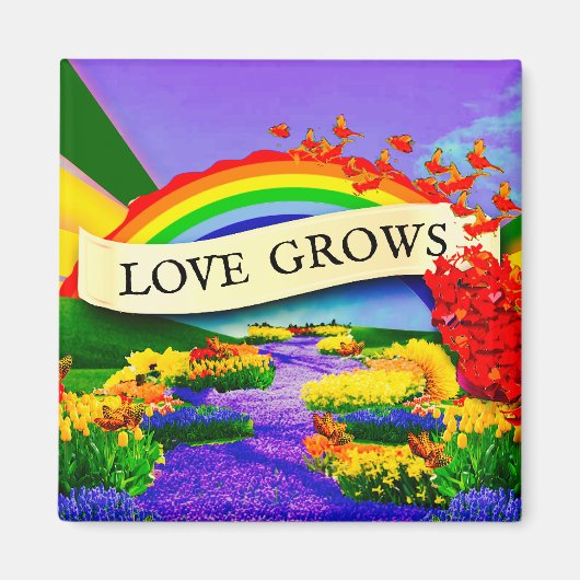 虹の向こうに マグネット (正面)