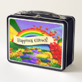 虹の向こうに メタルランチボックス (正面)