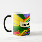 虹の向こうに モーフィングマグカップ (左)