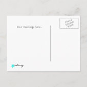 虹の向こうに 案内ポストカード (裏面)