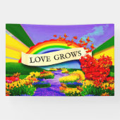 虹の向こうに 横断幕 (横)