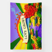 虹の向こうに 横断幕 (縦)