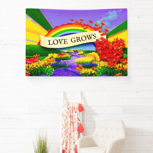 虹の向こうに 横断幕 (インサイチュ)