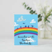 虹の向こうのどこか ポストカード (スタンド正面)