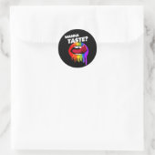 虹の味わいTシャツ ラウンドシール (バッグ)