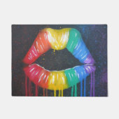 虹の唇 ドアマット (正面)