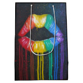 虹の唇 ミディアムペーパーバッグ (裏面)