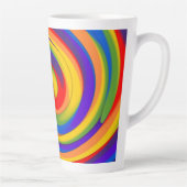 虹の回転 カフェラテマグ (右)