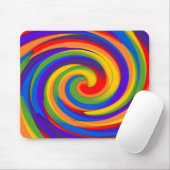 虹の回転 マウスパッド (マウス)