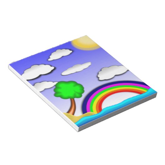虹の国 ノートパッド (アングル)