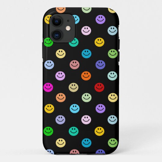虹の多彩な顔パターン Case-Mate iPhoneケース (裏面)