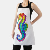 虹の多角形の木馬 エプロン (インサイチュ)