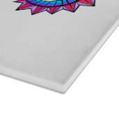 虹の多角形の木馬 カッティングボード (角)