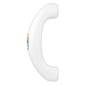 虹の多角形の木馬 セラミックキャビネット取っ手 (側面)