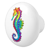 虹の多角形の木馬 セラミックノブ (右)