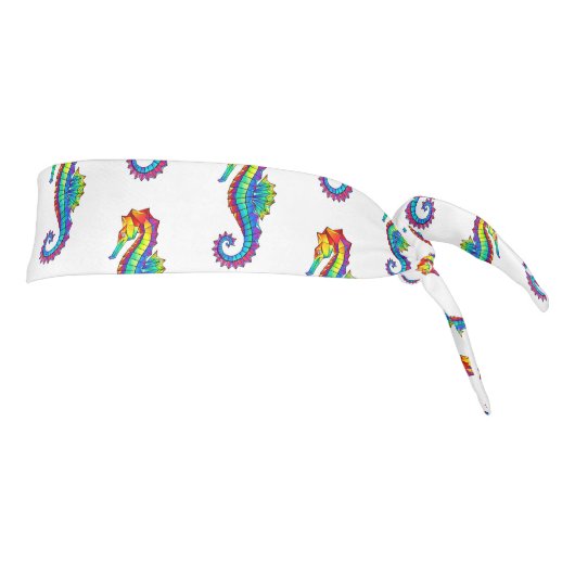虹の多角形の木馬 タイヘッドバンド (回転90)
