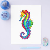 虹の多角形の木馬 チラシ (シングル)