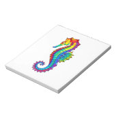 虹の多角形の木馬 ノートパッド (回転)