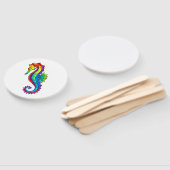 虹の多角形の木馬 ハンドファン (組立なし)