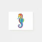 虹の多角形の木馬 ポストイット (正面)