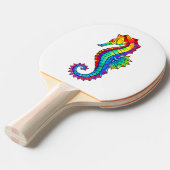 虹の多角形の木馬 卓球ラケット (正面アングル)