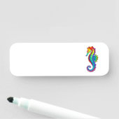 虹の多角形の木馬 名札 (インサイチュ)