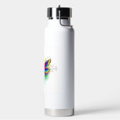 虹の多角形トンボ ウォーターボトル (左面)