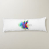 虹の多角形トンボ ボディピロー (裏面)
