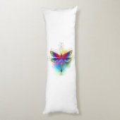 虹の多角形トンボ ボディピロー (裏面 (縦))