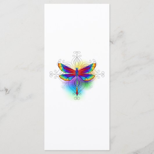 虹の多角形トンボ メニュー (正面)