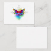 虹の多角形トンボ 紹介カード (正面/裏面)