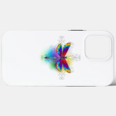 虹の多角形トンボ Case-Mate iPhoneケース (裏面 (横))