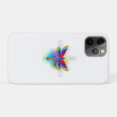 虹の多角形トンボ Case-Mate iPhoneケース (裏面(横))