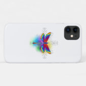 虹の多角形トンボ Case-Mate iPhoneケース (裏面(横))