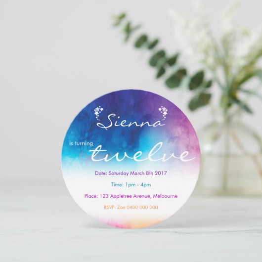 虹の夢 招待状 (スタンド正面)