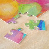 虹の夢：水彩バルーンアート ジグソーパズル (側面)