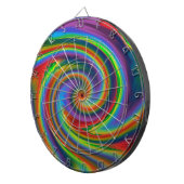 虹の太陽のな白熱 ダーツボード (正面右)