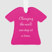 虹の女の子のクリスマスオーナメント|のフリーメーソン会員のギフト オーナメント (裏面)